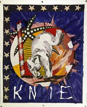 Plakat - Knie [Elefant]. Farboffset.
