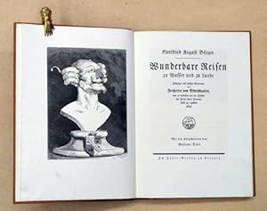 Bild des Verkufers fr Wunderbare Reisen zu Wasser und zu Lande. Feldzge und Abenteuer des Freiherrn von Mnchhausen, wie er dieselben bei der Flasche im Zirkel seiner Freunde zu erzhlen pflegt. Mit den Holzschnitten von Gustave Dor. zum Verkauf von antiquariat peter petrej - Bibliopolium AG