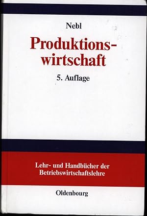 Seller image for Produktionswirtschaft for sale by Antiquariat Kastanienhof