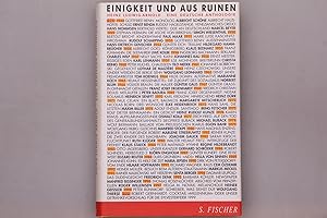 Seller image for EINIGKEIT UND AUS RUINEN. Eine deutsche Anthologie for sale by INFINIBU KG