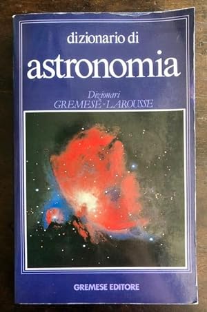 Dizionario di astronomia.