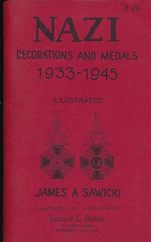 Immagine del venditore per Nazi Decorations and Medals 1933-1945 venduto da R. Rivers Books