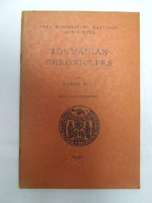 Seller image for Roumanian Chroniclers for sale by Kennys Bookshop and Art Galleries Ltd.
