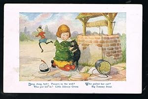 Ding Dong Bell Postcard