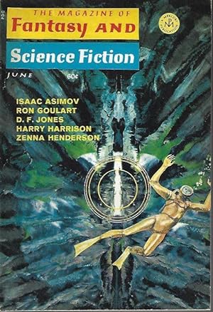 Seller image for The Magazine of FANTASY AND SCIENCE FICTION (F&SF): June 1970 for sale by Books from the Crypt