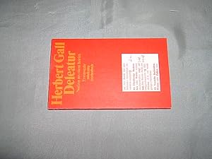 Bild des Verk�ufers f�r Deleatur. Notizen aus einem Betrieb. zum Verkauf von Antiquariat Andree Schulte