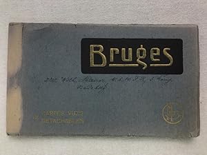 Image du vendeur pour Bruges. 12 Cartes vues Detachables. Zichtkarten. 3.Reeks. mis en vente par Antiquariat Bler