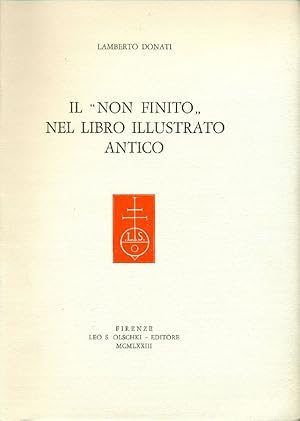 Il "non finito" nel libro illustrato antico