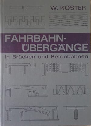 Fahrbahnübergänge in Brücken und Betonbahnen.