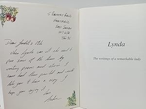 Imagen del vendedor de Lynda: The writings of a remarkable lady. a la venta por ROBIN SUMMERS BOOKS LTD