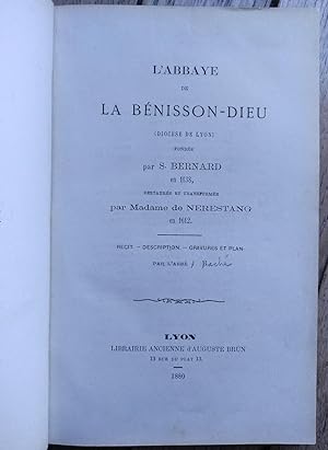 l'ABBAYE de la BÉNISSON-DIEU (diocèse de Lyon)