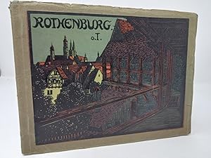 Seller image for Rothenburg ob der Tauber. Malerische Bilder nach Original Aquarellen. for sale by ROBIN SUMMERS BOOKS LTD