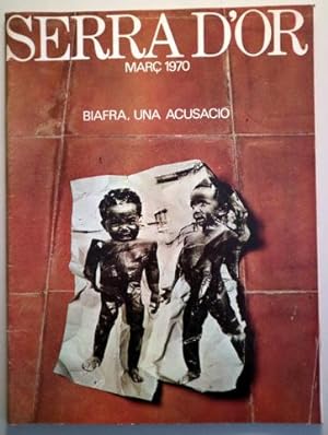 Imagen del vendedor de SERRA D'OR. Biafra, una acusaci. Mar 1970 - Barcelona 1970 - Il lustrada a la venta por Llibres del Mirall