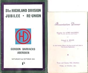 51st Highland Division Jubilee Reunion, Gordon Barracks Aberdeen.