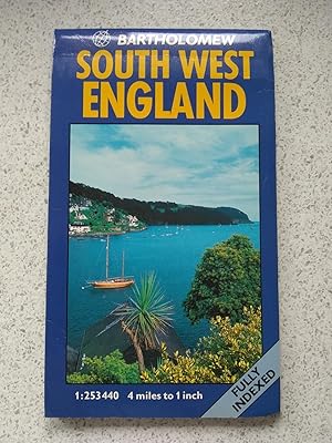 Seller image for Bartholomew South West England 1:253440 4 Miles to 1 Inch for sale by Shelley's Books
