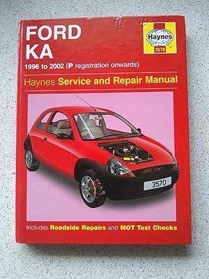 Ford KA 1996 to 2002 (P Registration Onwards)