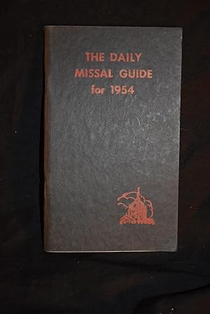 Imagen del vendedor de The Daily Missal Guide for 1954 a la venta por History Bound LLC