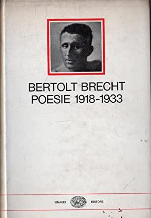 Poesie 1918-1933