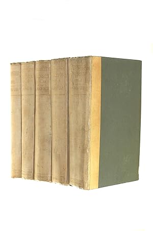 Immagine del venditore per The Life Of Samuel Johnson, Ll.D. Together With The Journal Of A Tour To The Hebrides By James Boswell and Johnsoniana, 5 volums venduto da M Godding Books Ltd