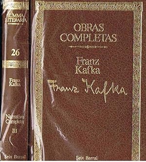 Bild des Verkufers fr Obras Completas. Vol. III. EL CASTILLO * CARTA A MI PADRE Y OTROS ESCRITOS. zum Verkauf von Librera Torren de Rueda