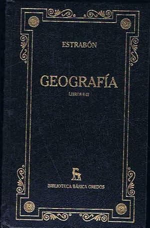 Imagen del vendedor de GEOGRAFA. Libros II ? III. a la venta por Librera Torren de Rueda