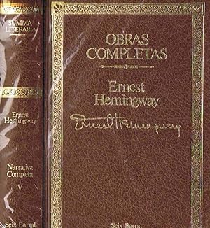 Seller image for Obras Completas. Vol. V. AGUAS PRIMAVERALES * ISLAS A LA DERIVA. for sale by Librera Torren de Rueda