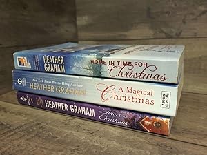 Seller image for 3 Heather Graham Christmas Books (Home In Time For Christmas, Ang for sale by Archives Books inc.