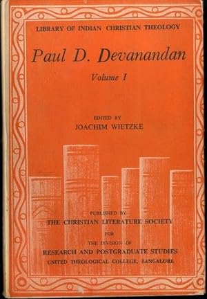 Image du vendeur pour Paul D. Devanandan Volume 1 mis en vente par Lavendier Books