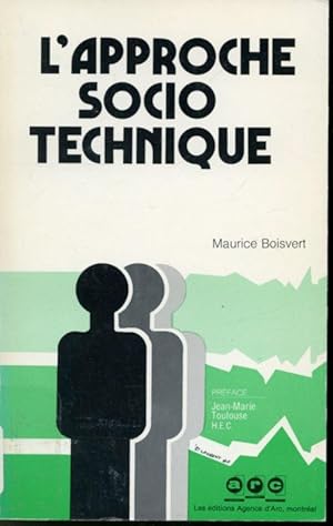 Imagen del vendedor de L'Approche Socio-technique a la venta por Librairie Le Nord