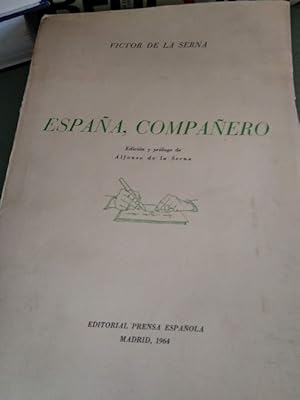 Seller image for ESPAA, COMPAERO for sale by Comprococo