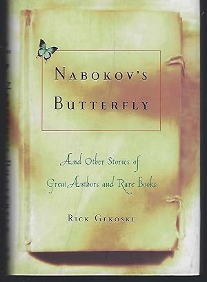 Image du vendeur pour Nabokov's Butterfly: And Other Stories of Great Authors and Rare Books mis en vente par Turn-The-Page Books