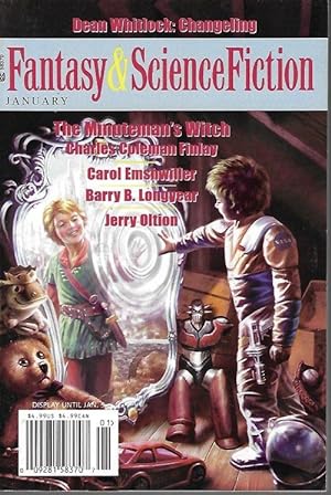 Seller image for The Magazine of FANTASY AND SCIENCE FICTION (F&SF): January, Jan. 2009 for sale by Books from the Crypt