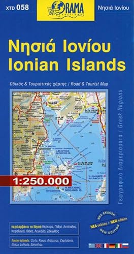 Bild des Verkufers fr Ionian Islands 1 : 250 000 zum Verkauf von AHA-BUCH