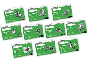 Imagen del vendedor de Read Write Inc. Phonics: Black And White Green Set 1 Storybooks Mixed Pack Of 10 a la venta por GreatBookPrices