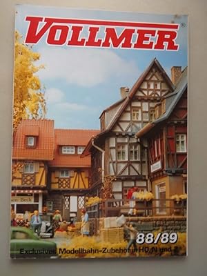 Vollmer 88/89 Exclusives Modellbahn-Zubehör in HO, N und Z (- Modelleisenbahn