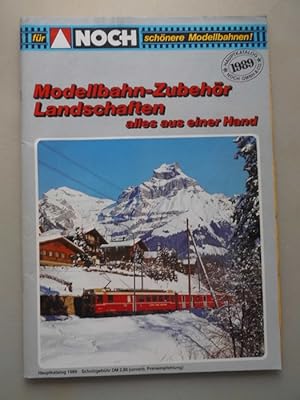 Modellbahn-Zubehör Landschaften NOCH alles aus einer Hand Hauptkatalog 1989