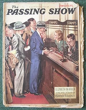 First Printing of Elizabeth in Africa (part 1) in The Passing Show 16/7/38