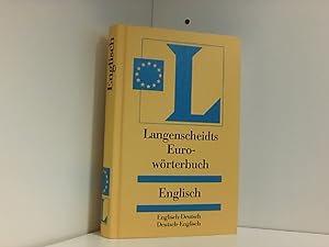 Bild des Verkufers fr Langenscheidts Eurowrterbuch Englisch. Englisch- Deutsch / Deutsch- Englisch Englisch zum Verkauf von Book Broker