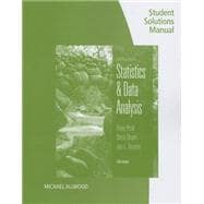 Seller image for An Introduction to Statistics and Data Analysis: Student Solutions Manual for sale by eCampus
