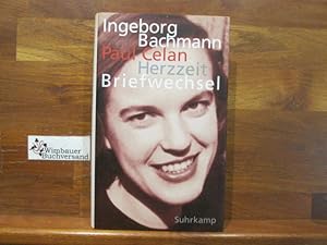 Bild des Verkufers fr Herzzeit : Ingeborg Bachmann - Paul Celan, der Briefwechsel ; mit den Briefwechseln zwischen Paul Celan und Max Frisch sowie Ingeborg Bachmann und Gisle Celan-Lestarnge. hrsg. und kommentiert von Bertrand Badiou . zum Verkauf von Antiquariat im Kaiserviertel | Wimbauer Buchversand