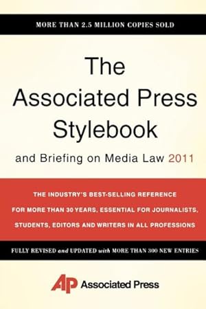 Imagen del vendedor de Associated Press Stylebook and Briefing on Media Law 2011 a la venta por GreatBookPricesUK