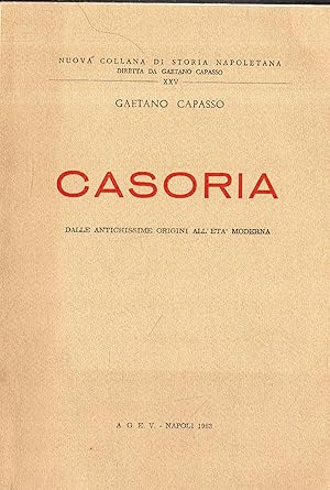 Seller image for Casoria. Dalle antichissime origini all'et  moderna for sale by Messinissa libri