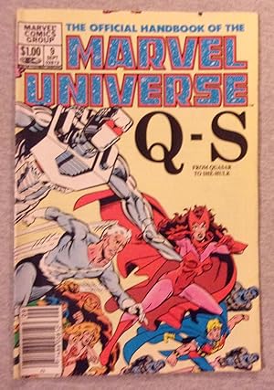 Bild des Verkufers fr The Official Handbook of the Marvel Universe: Q - S, Volume 1, Number 9, September 1983 zum Verkauf von Book Nook