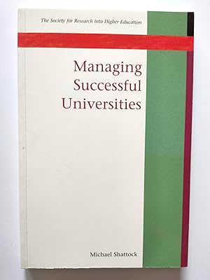 Bild des Verkufers fr Managing Successful Universities zum Verkauf von PsychoBabel & Skoob Books