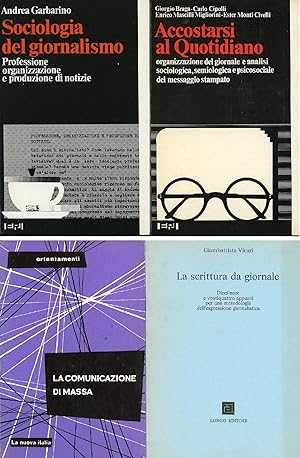 Bild des Verkufers fr Sociologia del giornalismo zum Verkauf von Studio Bibliografico Marini