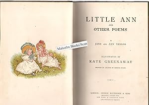 Seller image for Little Ann and Other Poems. for sale by Malcolm Books