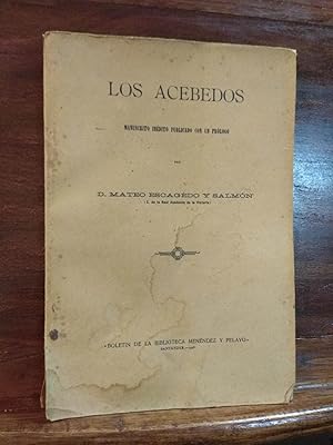Image du vendeur pour Los acebedos mis en vente par Libros Antuano