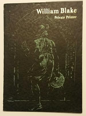 Seller image for William Blake Private Printer for sale by Maynard & Bradley