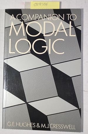 Bild des Verkufers fr A Companion to Modal Logic - University Paperbacks up 867 zum Verkauf von Antiquariat Trger