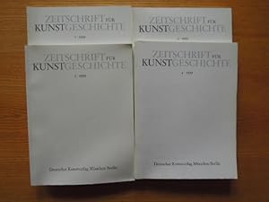 Bild des Verkufers fr Zeitschrift fr Kunstgeschichte. Begrndet von Wilhelm Waetzoldt und Ernst Gall.Herausgegeben von Reiner Haussherr und Georg Kaufmann, Andreas Beyer und Andreas Tnnesmann (Heft 3 u.4). .62. Band 1999. Heft 1 - 4. (Der komplette Jahrgang). 4 Hefte. zum Verkauf von Antiquariat Klaus Altschfl